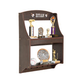 Guidecraft Expressions Trophy Rack: Espresso G87305