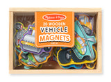 Melissa & Doug Wooden Vehicle Magnets