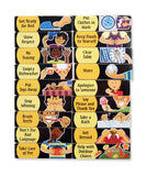 Melissa & Doug Deluxe Wooden Magnetic Responsibility Chart With 90 Magnets