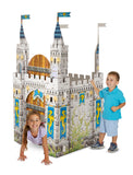 Melissa & Doug Medieval Castle Indoor Corrugate Playhouse (Over 5 Feet Tall)