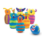 Melissa & Doug Monster Plush 6-Pin Bowling Game With Storage Bag