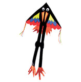 Melissa & Doug Multi-Color Skyrunner Delta Kite (40-Inch Wingspan)