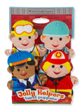 Melissa and Doug Kids' Jolly Jobs Hand Puppets Set