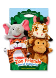 Melissa and Doug Kids' Zoo Friends Hand Puppets Set