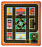 Boy's Melissa & Doug 'Round The City' Play Rug & Rescue Vehicles