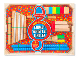 Melissa & Doug Band-in-a-Box Chime! Whistle! Jingle!