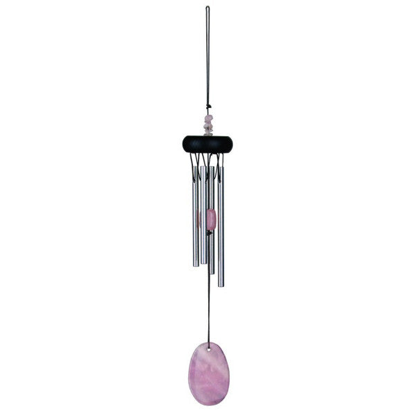 Woodstock Precious Stones Chime - Rose Quartz PSR