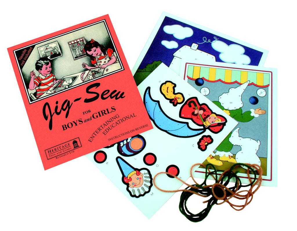 Perisphere and Trylon Jig Sew (Red) RG-10059