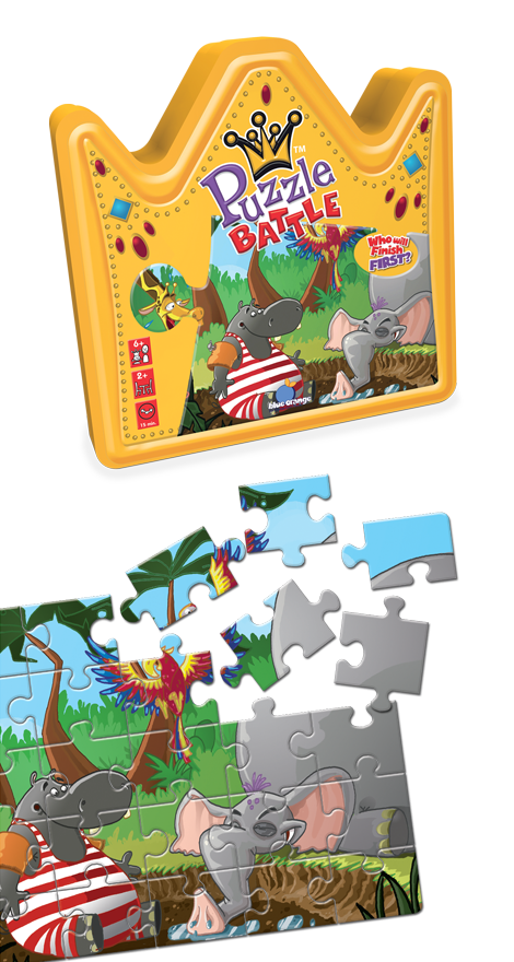 Blue Orange Puzzle Battle: Jungle