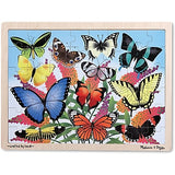 Melissa & Doug Butterfly Garden Wooden Jigsaw Puzzle (48 Pieces)