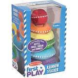 Melissa and Doug Kids Toys, Plush Rainbow Stacker