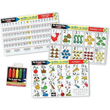 Melissa & Doug Alphabet / Numbers Placemat Bundle