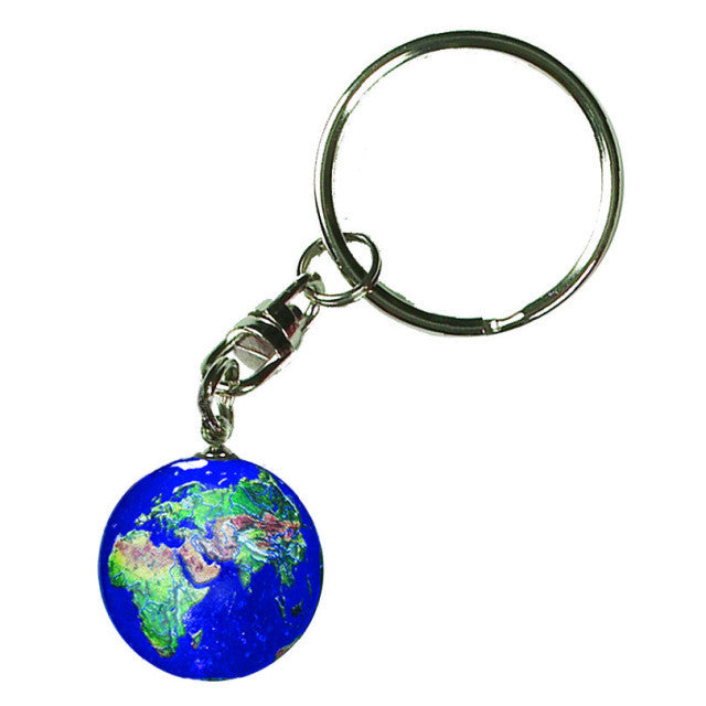 GeoToys Earth Marble Keychain
