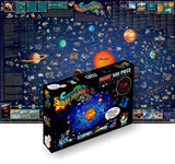 GeoToys Dino'S Solar System Map – 500 Pc Jigsaw Puzzle
