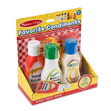 Melissa & Doug 6pc Favorite Condiments Play Food Set