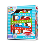 Melissa & Doug First Play Roll & Ring Ramp Tower With 2 Wooden Cars
