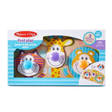 Melissa & Doug First Play Safari Jumbo Knob Puzzle 4pc