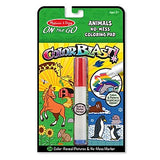 Melissa & Doug On the Go ColorBlast Animals Invisible Ink Color-Reveal Travel Activity Pad