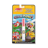 Melissa & Doug On the Go ColorBlast Vehicles Invisible Ink Color-Reveal Travel Activity Pad