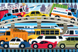 Melissa and Doug Kids Toy, Traffic Jam 24-Piece Floor Puzzle