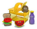 Melissa & Doug Deluxe Picnic Basket Fill and Spill Soft Baby Toy