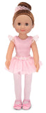 Melissa & Doug Victoria 14-Inch Poseable Ballerina Doll With Leotard and Tutu