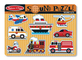 Melissa and Doug Kids Toy, Vehicles Sound Puzzle