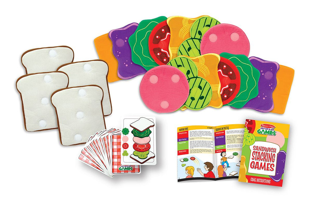 Melissa & Doug Sandwich Stacking Games Various One Size