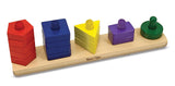 Melissa and Doug Kids Toy, Stack & Sort Board
