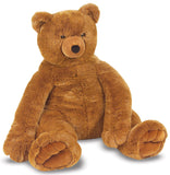 Melissa and Doug Kids Toys, Kids Jumbo Plush Brown Teddy Bear