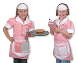 Melissa and Doug Kids Toy, Girls Waitress Play Set