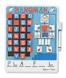 Melissa & Doug Flip to Win Travel Hangman Game - White Board, Dry-Erase Marker