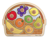 Melissa & Doug Fruit Basket - Large Jumbo Knob