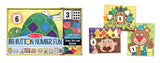 Melissa & Doug Big Button Number Fun Counting and Matching Activity Set Board Game