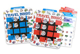 Melissa & Doug Flip to Win Travel Bingo Game - 2 Wooden Game Boards, 4 Double-Sided Cards