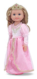 Melissa & Doug Celeste 14-Inch Poseable Princess Doll With Pink Gown and Tiara