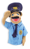 Melissa & Doug Police Officer Puppet With Detachable Wooden Rod
