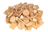 Vari-Design Wood Block Set w Multiple Shapes - 18 Pounds