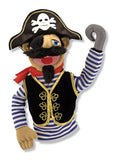 Melissa & Doug Pirate Puppet With Detachable Wooden Rod