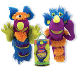 Melissa & Doug Make-Your-Own Fuzzy Monster Puppet Kit With Carrying Case (30pc)