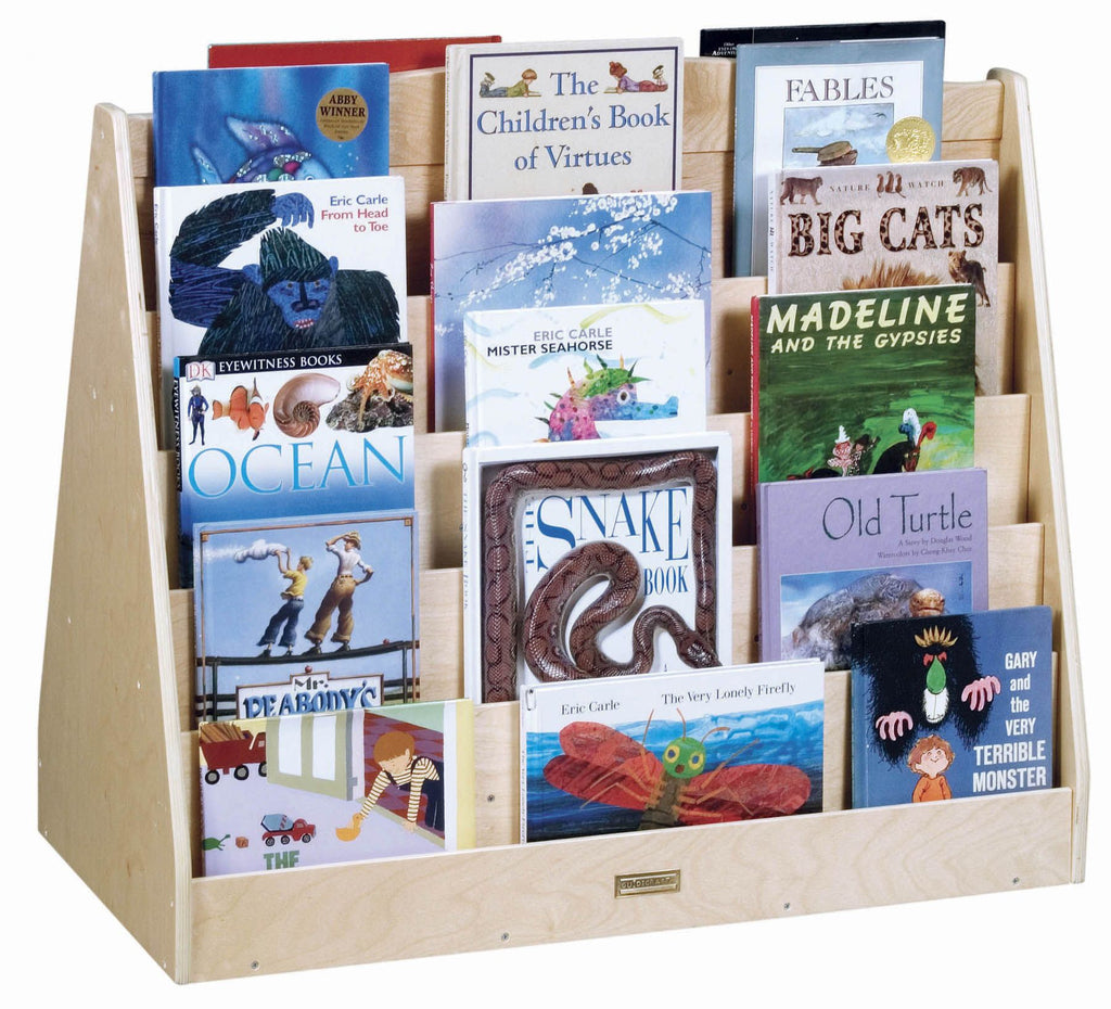 Guidecraft Double-Sided Book Browser, Natural