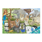 Melissa and Doug Kids Toy, Endangered Species 48-Piece Floor Puzzle