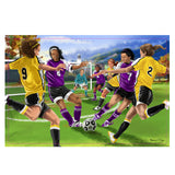 Melissa & Doug Shot on Goal Floor Puzzle, 48 Pieces
