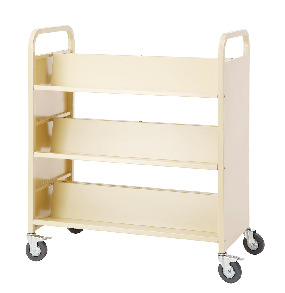 Guidecraft Book Truck, Multiple Colors