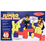 Melissa and Doug Toy, Deluxe Jumbo Cardboard Blocks
