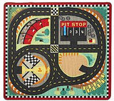 Melissa & Doug Round the Speedway Race Track Rug