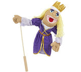 Melissa & Doug Royal Princess Puppet With Detachable Wooden Rod for Animated Gestures