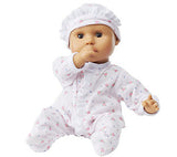Melissa & Doug Mine to Love Mariana 12-Inch Poseable Baby Doll With Romper and Hat