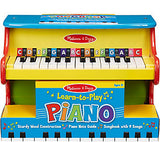 Melissa & Doug Learn-to-Play Piano With 25 Keys and Color-Coded Songbook of 9 Songs