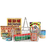 Melissa & Doug Pretend Play Toy Grocery Basket
